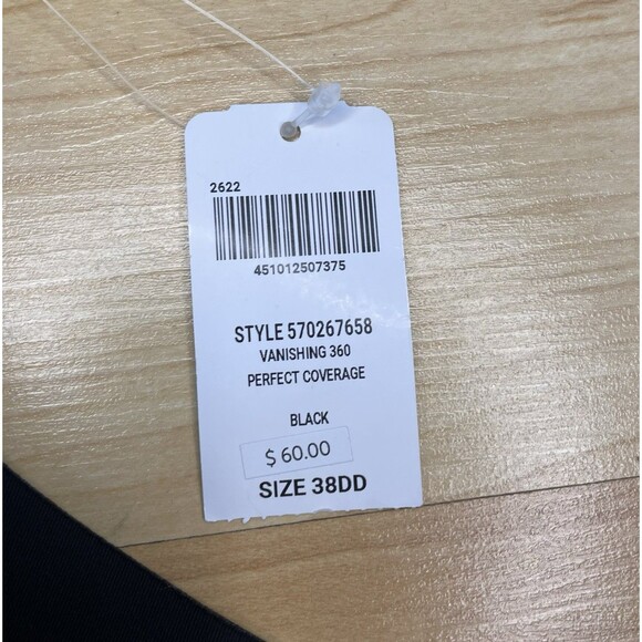 NWT Soma Vanishing 360 Perfect Coverage Bra Underwire Size 38DD - Picture 8 of 8